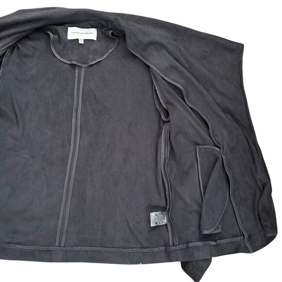 Cupcakes and Cashmere Feux Suede Moto Jacket Medium - Picture 7 of 10